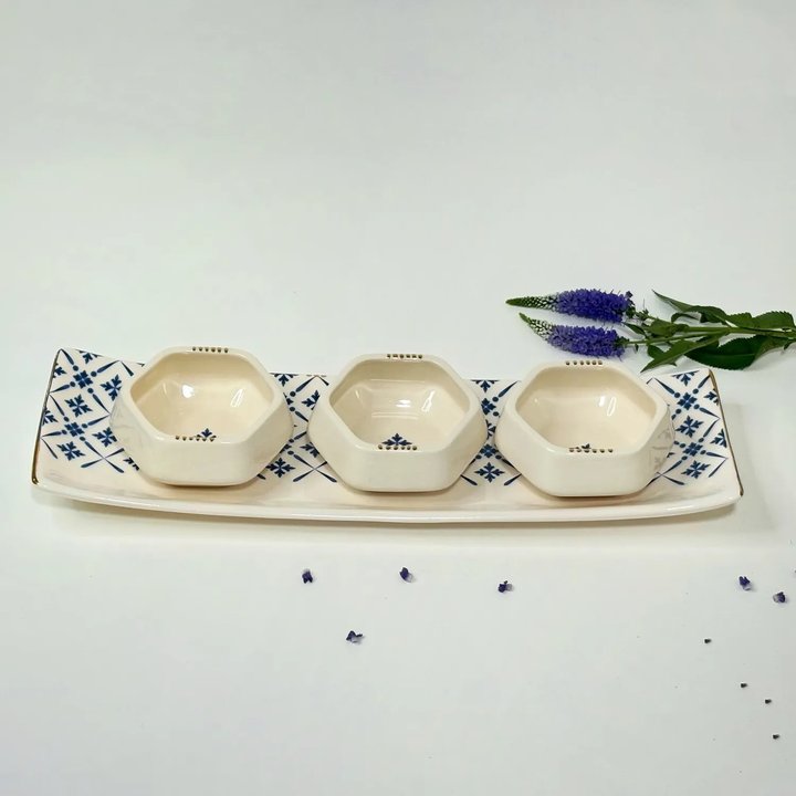 ست اردوخوری کالکشن نیلستان (4 تکه)