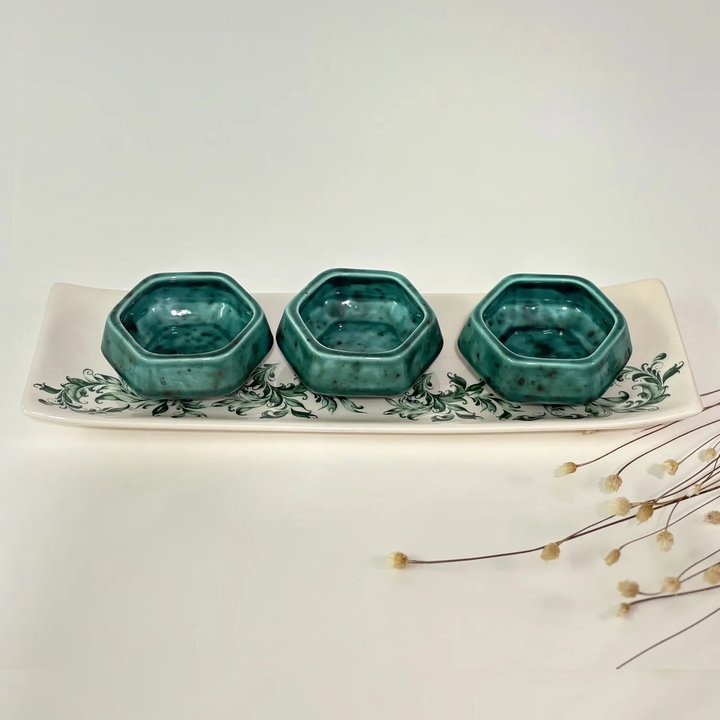 ست اردوخوری کالکشن زمردینه (4 تکه)